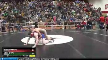 170 lbs Champ. Round 1 - Josh Smith, Rawlins vs Carsen Knight, Evanston