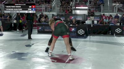 76 lbs Semis - Marlynne Deede, Laker Wrestling Club vs Dymond Guilford, USOPTC/ Titan Mercury Wrestling Club (TMWC)