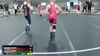 100 lbs Round 5 (10 Team) - Takoda Parker, Machine Shed vs Tanner McCray, Riverheads