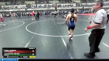 145-151 lbs Round 3 - Tiani Lemieux, X-Factor Elite vs Samantha Meyer, Chilton