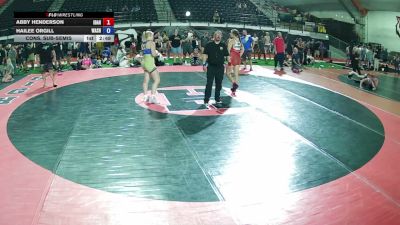 155 lbs Cons. Sub-semis - Abby Henderson, Idaho vs Hailee Orgill, Washington