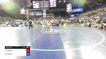 113 lbs Rnd Of 64 - Hank Benter, Missouri vs Spencer Shore, Ohio