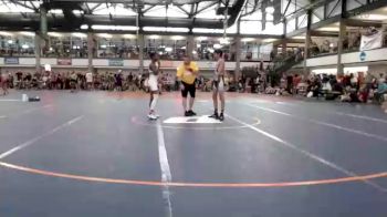 96-104 lbs 3rd Place Match - Maricio Parker, Rock Island Wrestling B&B vs Justin Forbes, Caravan Kids Wrestling