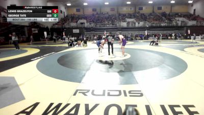 190 lbs Consi Of 32 #2 - Lewis Brazelton, Kinkaid vs George Tate, Good Counsel