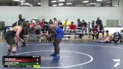 193 lbs Cons. Round 3 - Jon Nolan, Eastern Region Affiliated vs Antwon Lynn, Warren Pride WC