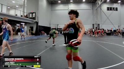 150 lbs Semis (4 Team) - Liam Frey, Pocono Regional WC vs Benjamin Roberts, Impact Black