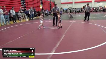 45 lbs Champ. Round 1 - Lucas McHenry, Hazel Green Youth Wrestling vs Michael McEvoy 3rd, White Plains