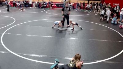 45 lbs Cons. Sub-semis - Austin Capestany, Thunder Ridge Outlaws Wrestling Club vs Arlow Cervantes, Grizzly Wrestling Club