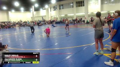 115 lbs Quarters & Wb (16 Team) - Mackenzie Olson, Nebraska Widow Makers vs Hailey Meglio, Charlies Angels Florida Pink