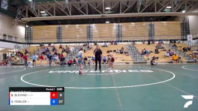 106 lbs Round 3 (6 Team) - AIDEN FOWLER, UNION COUNTY vs BRADY BLEVINS, MIDWEST RTC