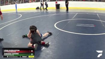 46 lbs Champ. Round 2 - Dawson Coggins, Sanford Meridian vs John Huddleston, U.P. Power Wrestling
