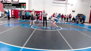 132 lbs Cons. Round 5 - Trevor Humburg, Westfield High School vs Lathen Janes, Carroll (Fort Wayne)