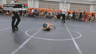 56 lbs Round 1 (4 Team) - Jimmy Peters, Ohio Stingers vs John Hernandez, Capital City WC