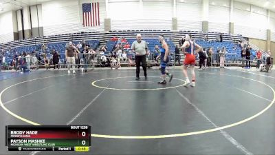 117 lbs Semifinal - Brody Hade, Pennsylvania vs Payson Mashke, Michigan West Wrestling Club