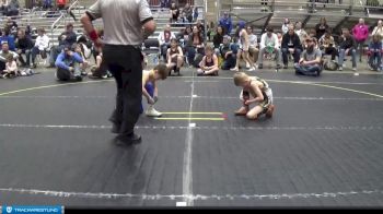 56 lbs Round 5 (6 Team) - Roman Howe, Contenders WA Green vs Jack Brown, Untouchables-Olympia