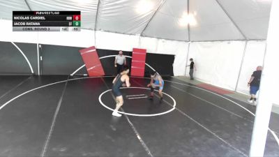 126 lbs Cons. Round 3 - Jacob Ratana, South Torrance vs Nicolas Cardiel, Rancho Bernardo Wrestling