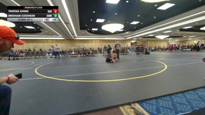 157 lbs Consi Of 4 - Tristan Johns, Bishop Gorman HS vs Brigham Cookson, Champions WC