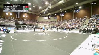 2A 215 lbs 3rd Place Match - Mason Holgreen, Beaver vs Lincoln Pratt, Gunnison Valley