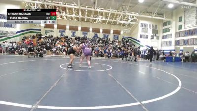 235 lbs Quarterfinal - Elisa Najera, Olympian vs Shyann Barajas, Santana