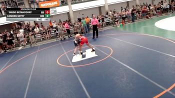 120-133 lbs Cons. Round 1 - Diego Betancourt, Munster Wrestling Club vs Camden Getty, SJO
