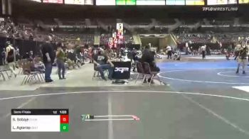 53 lbs Semifinal - Seth Sobaje, Champ Academy vs Leonidas Agtarap, Central Catholic