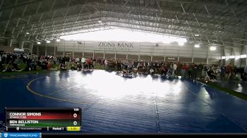 106 lbs Semifinal - Connor Simons, Spanish Fork vs Ben Belliston, Timpanogos