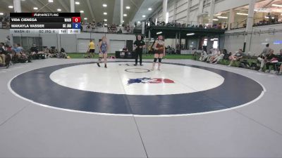 190 lbs Vida Cienega, Washington vs Makayla Vasser, South Carolina J