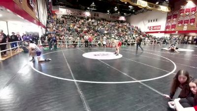 138 lbs Champ. Round 2 - Kimball Parry, Star Valley vs Hunter Rivera, Glenrock