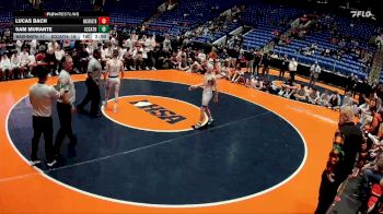 113 lbs Finals (8 Team) - Lucas Bach, Washington vs Sam Murante, Elmhurst (IC Catholic)