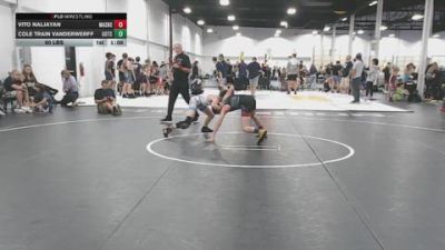 90 lbs Rr Rnd 4 - Vito Naljayan, Mat Assassins Red - BK8E vs Cole Train Vanderwerff, Team Gotcha - BK8E