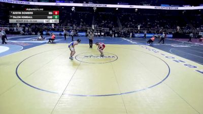 II-144 lbs Champ. Round 2 - Justin Somers, Walton/Delaware Academy vs Talon Kimball, Camden