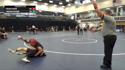 125 lbs Cons. Semi - Nathan Kaiser, Lemoore College vs Elias Casas, Victor Valley College