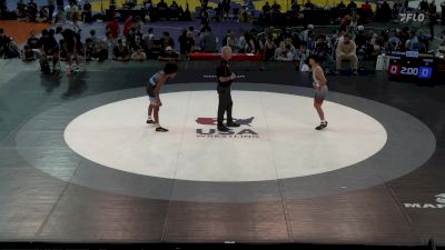 126 lbs Quarters - Matthew Orbeta, CA vs Zane Chavis, SC