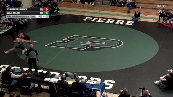 144 lbs Placement Matches (8 Team) - Josiah Drummer, Sturgis Brown vs Will Allen, Aberdeen Central