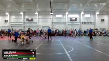 110 lbs Round 7 (10 Team) - Jude Benson, Jacket WC vs Davion Edmond, Rambler WC