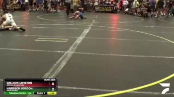 135 lbs Quarterfinal - William Hamilton, Bristol Gladiators vs Harrison Gordon, Unattached