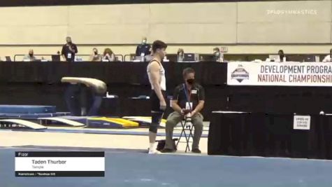 Taden Thurber - Floor, Temple - 2021 Men's Collegiate GymACT Championships