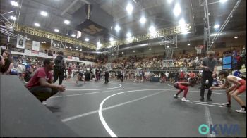 76 lbs Consi Of 4 - Colton Chappell, Shelton Wrestling Academy vs Kyzer Sanders, Standfast