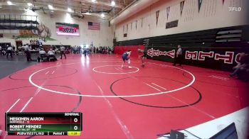 165 lbs Semifinal - Meskimen Aaron, Northfield vs Robert Mendez, Ralston Valley
