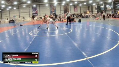 110 lbs Rd# 10- 4:00pm Saturday Final Pool - Jamison Forrest, Dynasty RED vs Lucas Copper, Rebellion