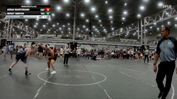 285 lbs Round 7 (8 Team) - Mikey Gibson, TDWC Maniacs Blue & Gold vs Aidan Martorano, EsteBuilt Patriots