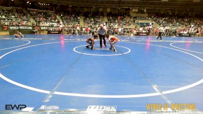 73 lbs Round Of 64 - RJ Cabrera, Gladiators vs Logan De Guzman, Monster Garage