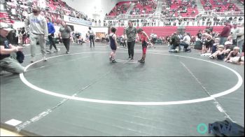 46 lbs Round Of 32 - Mason Proffitt, Blue Devil Wrestling vs Drayson Couch, Del City Little League Wrestling