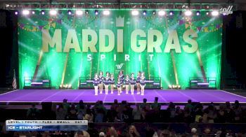 ICE - Starlight [2026 L1 Youth - Flex - Small Day 1] 2026 Mardi Gras Grand Nationals