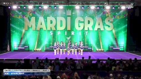 ICE - Starlight [2026 L1 Youth - Flex - Small Day 1] 2026 Mardi Gras Grand Nationals