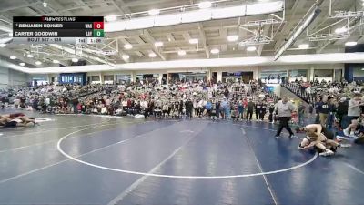 138 lbs Champ. Round 3 - Carter Goodwin, Layton vs Benjamin Kohler, Wasatch