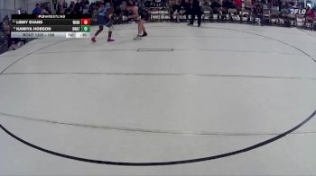 188 lbs Cons. Semi - Kamiya Hobson, Nebraska Wrestling Academy vs Libby Evans, Elgin Wolfpack
