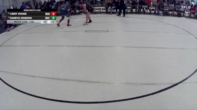 188 lbs Cons. Semi - Kamiya Hobson, Nebraska Wrestling Academy vs Libby Evans, Elgin Wolfpack