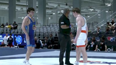 87 kg Semis - Aidan Squier, NMU vs Jarrett Wadsen, Jackrabbit Wrestling Club