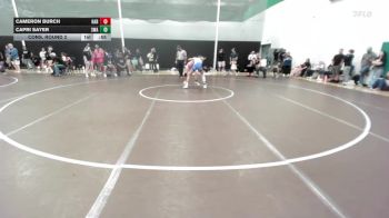 110 lbs Cons. Round 2 - Cameron Burch, Har-Ber vs Capri Sayer, 308 Wrestling Academy